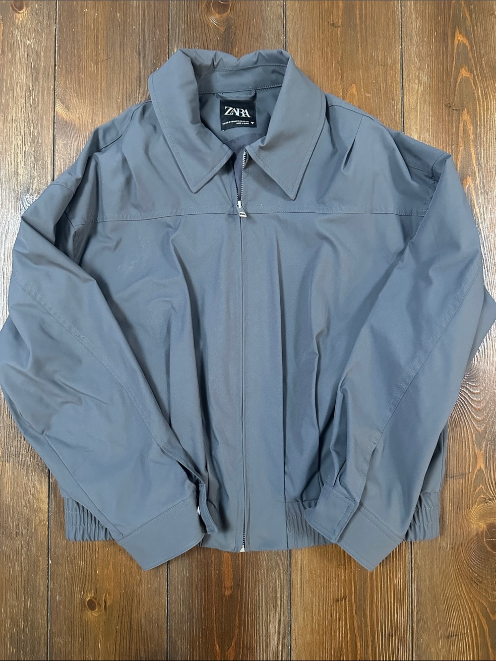 Zara Women’s Water Repellent Straight Cut Bomber Jacket